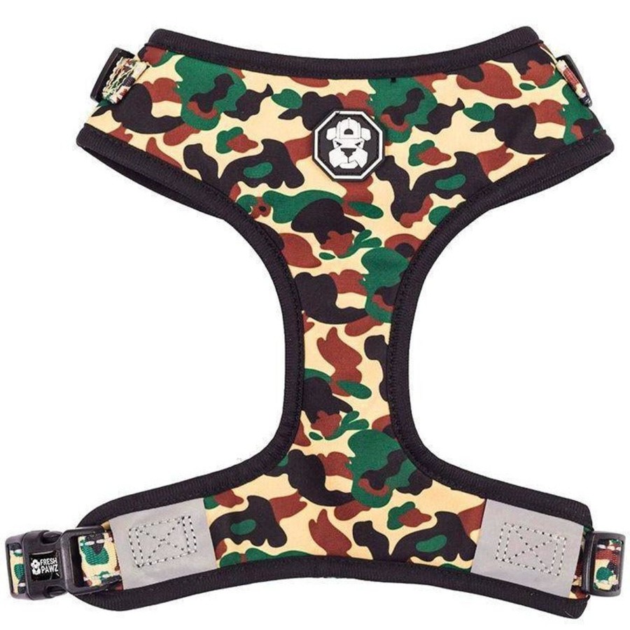 Harnesses Fresh Pawz | Hype Camo | Adjustable Mesh Harness