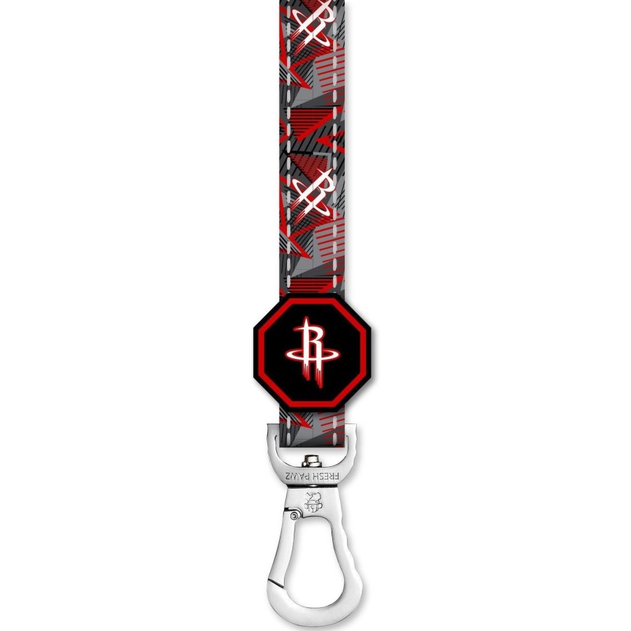 Leashes & Collars Fresh Pawz | Houston Rockets X Fresh Pawz - Hardwood | Leash