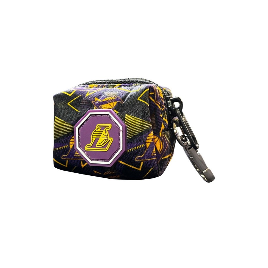 Accessories Fresh Pawz | Los Angeles Lakers X Fresh Pawz Waste Bag Holder