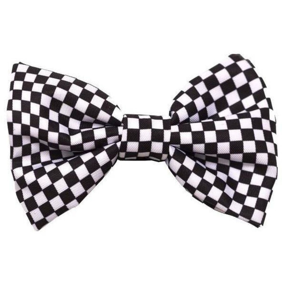 Accessories Fresh Pawz | Checkerboard | Bowtie