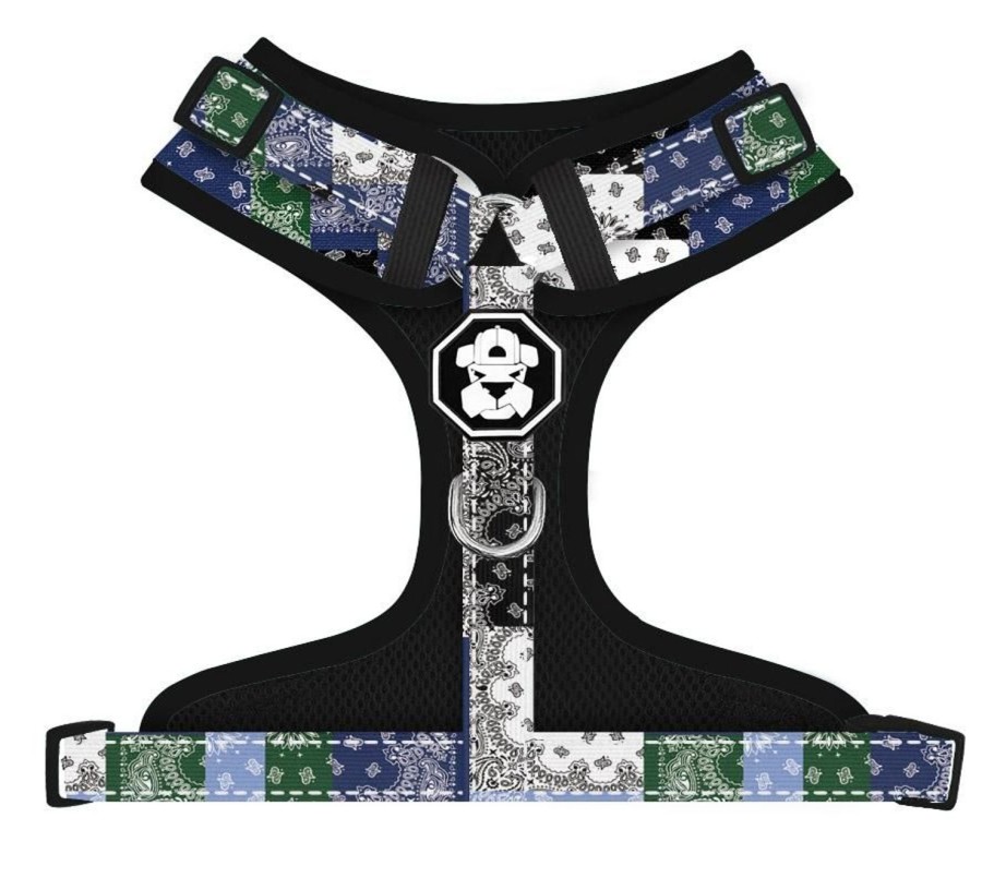 Harnesses Fresh Pawz | Paisley Mash Up | Adjustable Mesh Harness