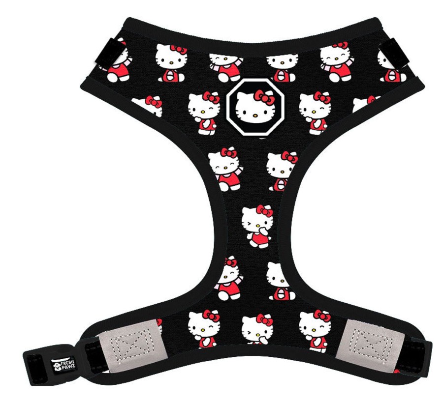 Harnesses Fresh Pawz | Hello Kitty X Fresh Pawz | Adjustable Mesh Harness