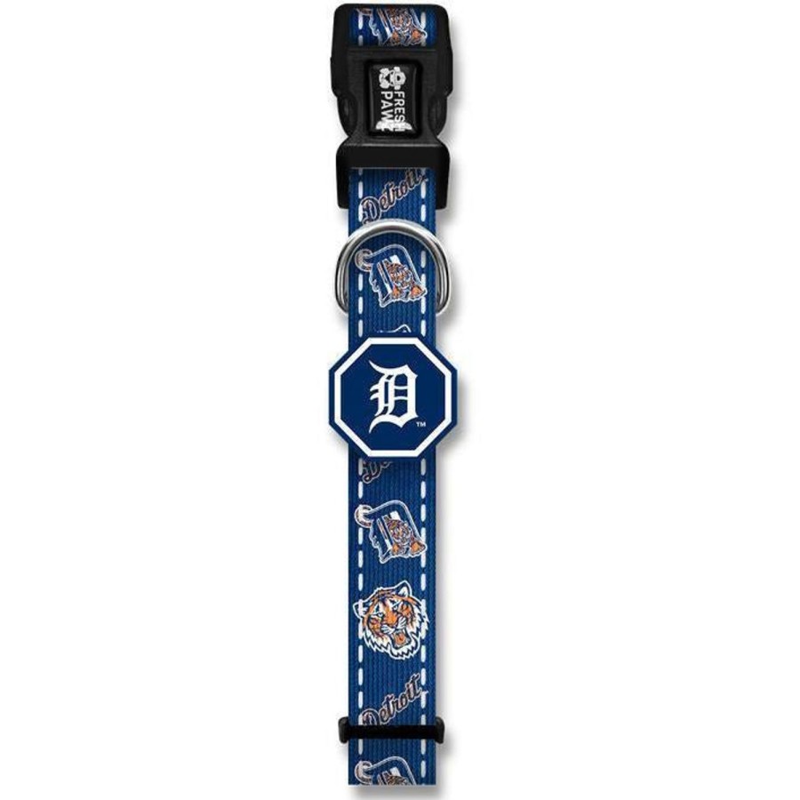 Leashes & Collars Fresh Pawz | Detroit Tigers X Fresh Pawz | Collar