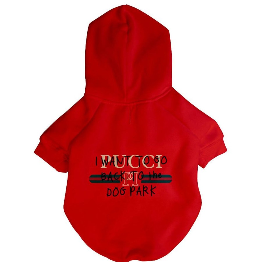 Dog Clothing Fresh Pawz | Pucci Dog Park Hoodie | Dog Clothing