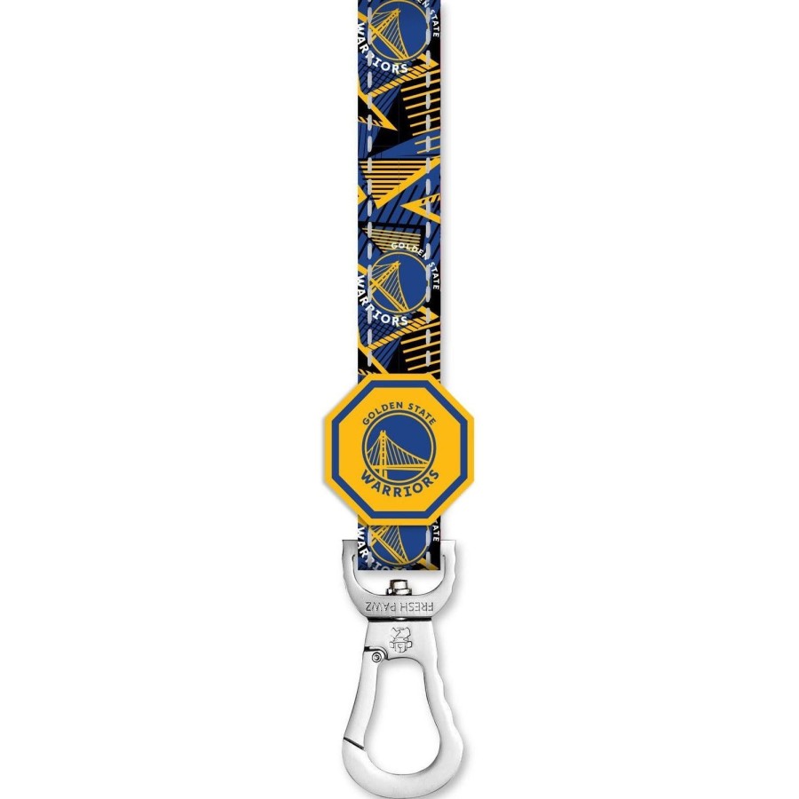 Leashes & Collars Fresh Pawz | Golden State Warriors X Fresh Pawz - Hardwood | Leash