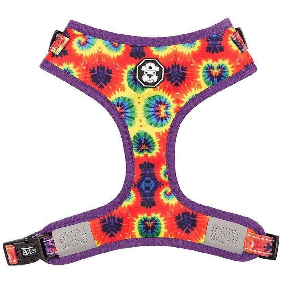 Harnesses Fresh Pawz | Tie-Dye | Adjustable Mesh Harness