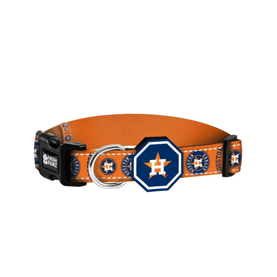 Leashes & Collars Fresh Pawz | Houston Astros X Fresh Pawz | Collar