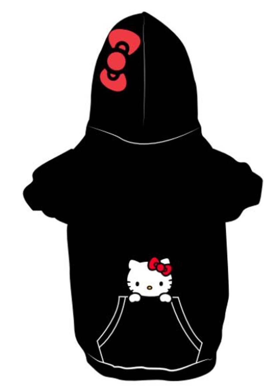 Dog Clothing Fresh Pawz | Hello Kitty Embroidery Hoodie | Dog Clothing