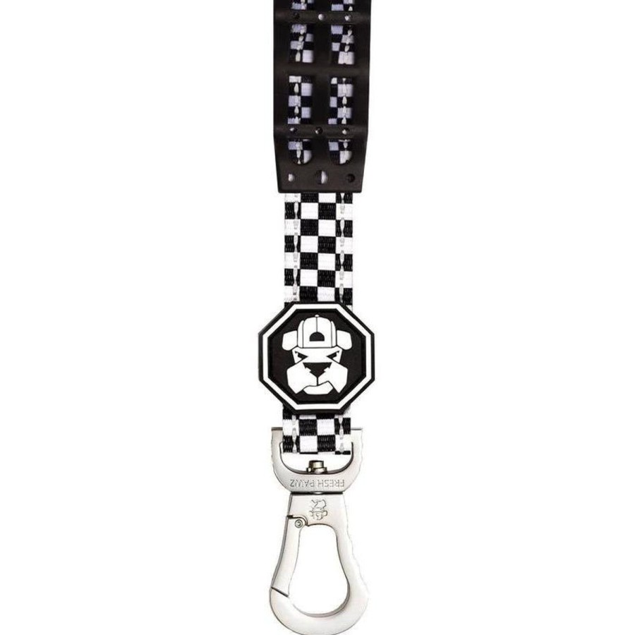 Leashes & Collars Fresh Pawz | Checkerboard | Bungee Leash