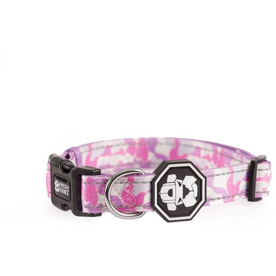 Leashes & Collars Fresh Pawz | Pastel Camo | Collar