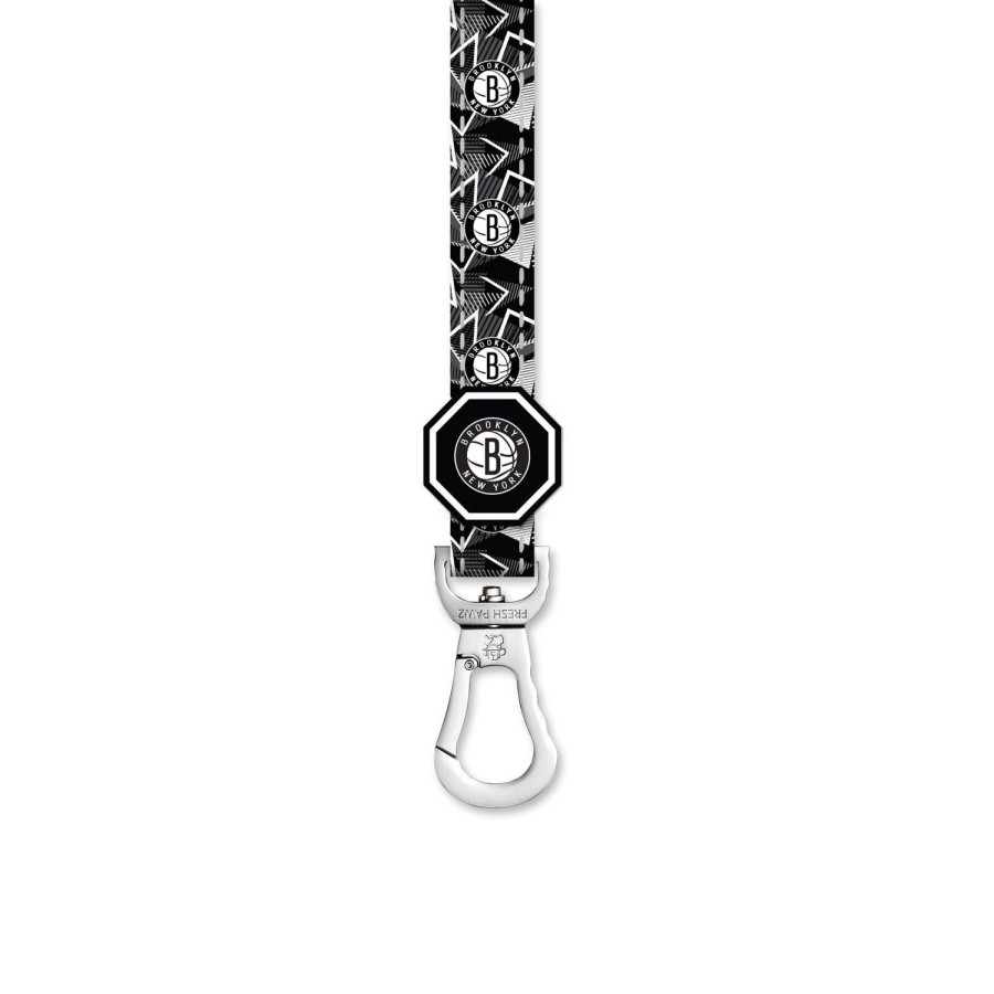 Leashes & Collars Fresh Pawz | Brooklyn Nets X Fresh Pawz | Leash