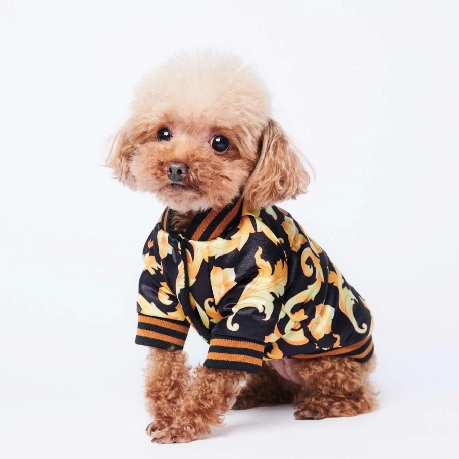 Dog Clothing Fresh Pawz | Baroquoe Satin Jacket | Dog Clothing