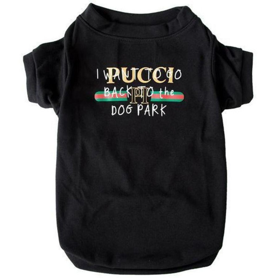 Dog Clothing Fresh Pawz | Pucci Dog Park T-Shirt | Dog Clothing