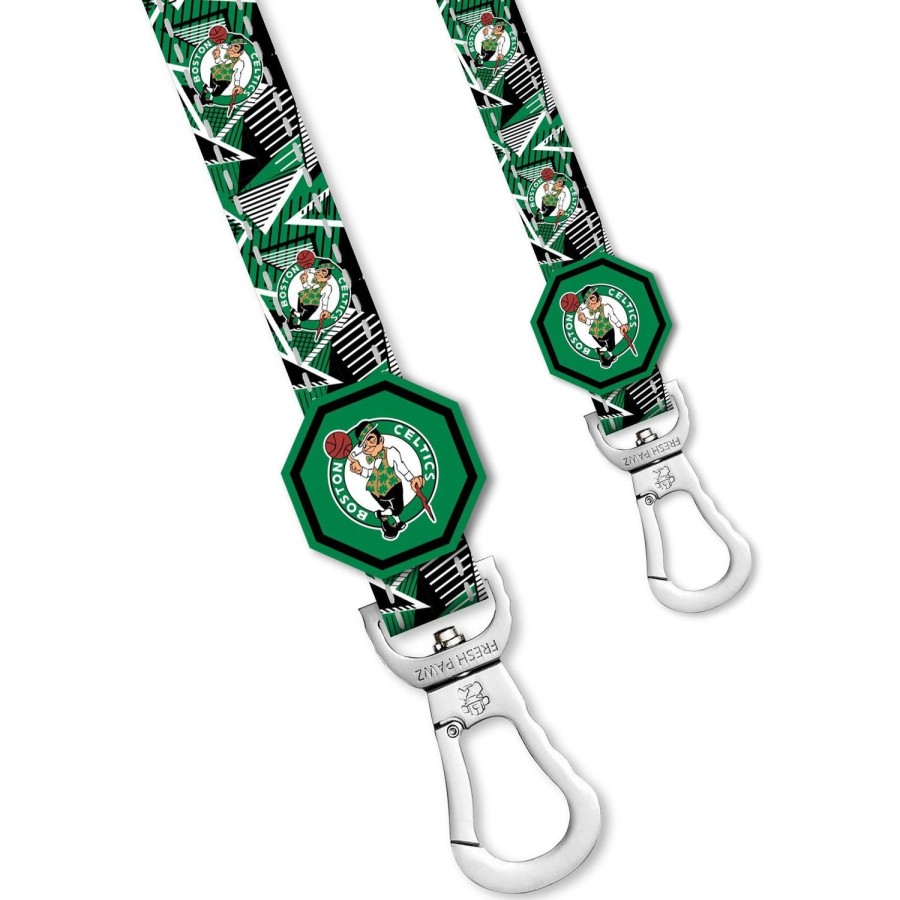 Leashes & Collars Fresh Pawz | Boston Celtics X Fresh Pawz - Hardwood | Leash