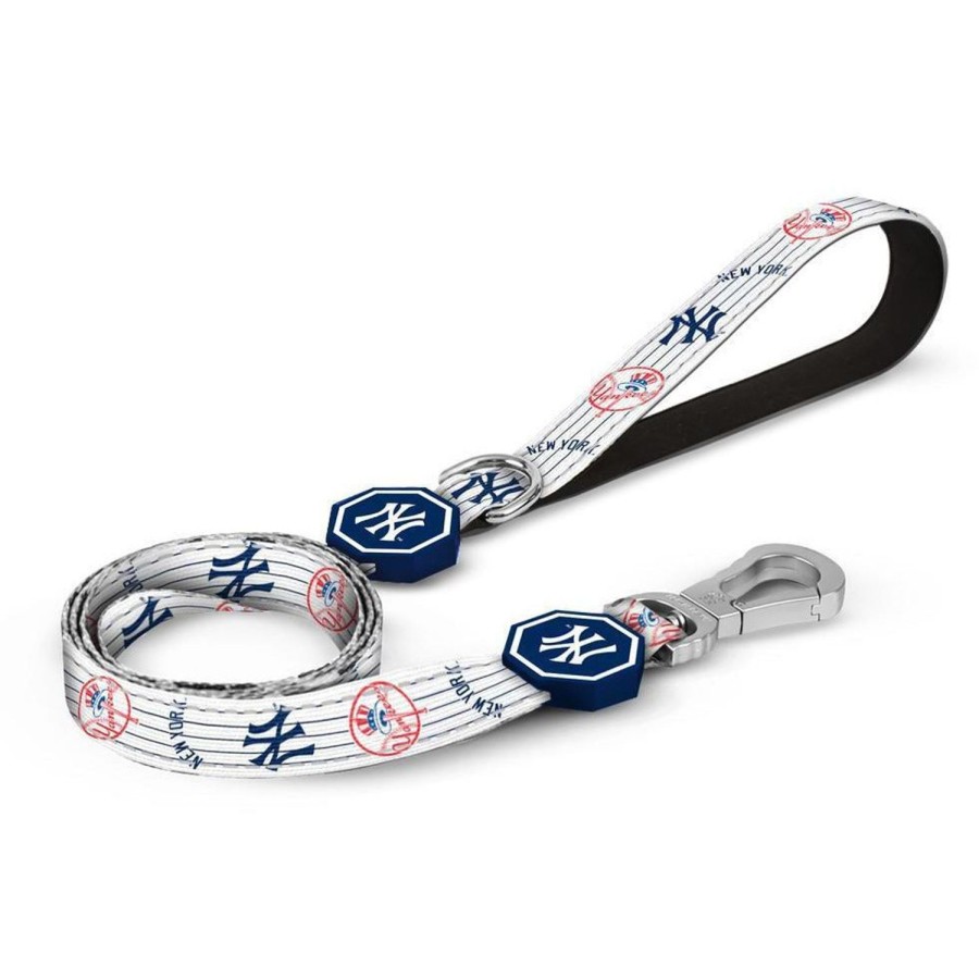 Leashes & Collars Fresh Pawz | New York Yankees X Fresh Pawz | Leash