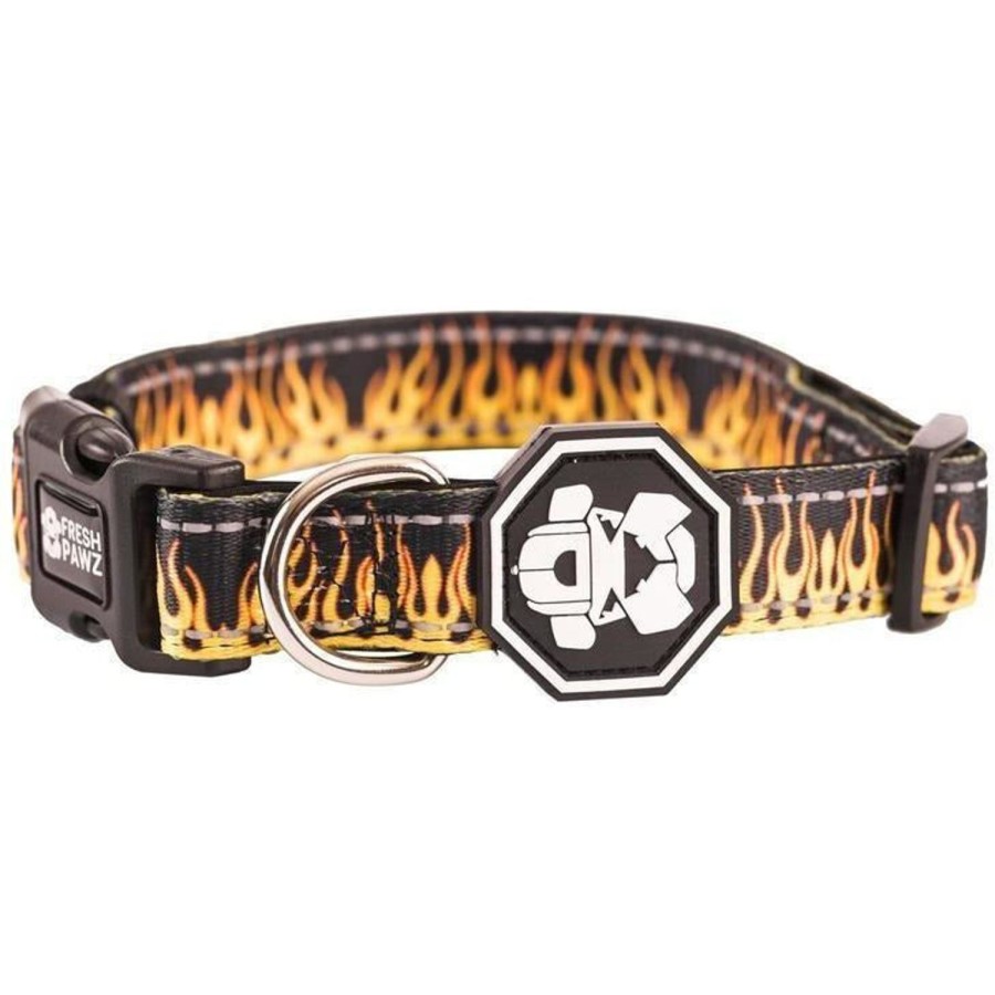 Leashes & Collars Fresh Pawz | Flame Thrower | Collar