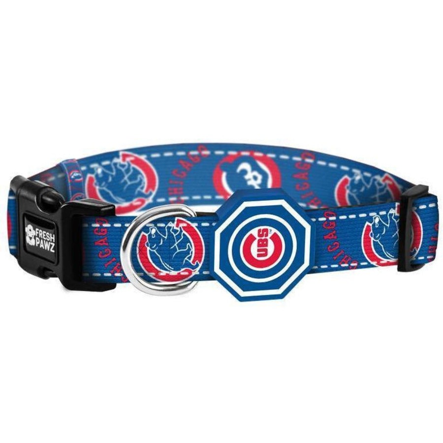 Leashes & Collars Fresh Pawz | Chicago Cubs X Fresh Pawz | Collar