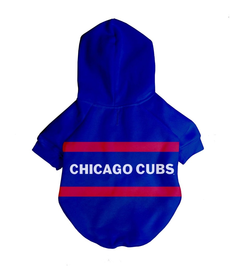 Dog Clothing Fresh Pawz | Chicago Cubs X Fresh Pawz - Signature Hoodie | Dog Clothing