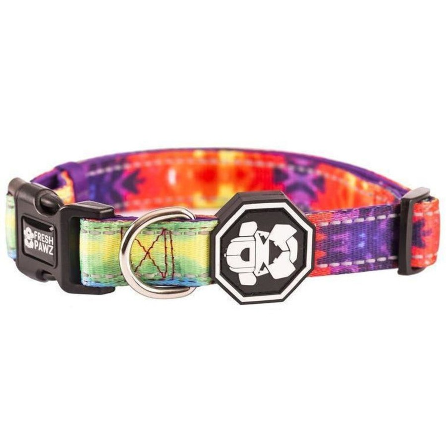 Leashes & Collars Fresh Pawz | Tie-Dye | Collar