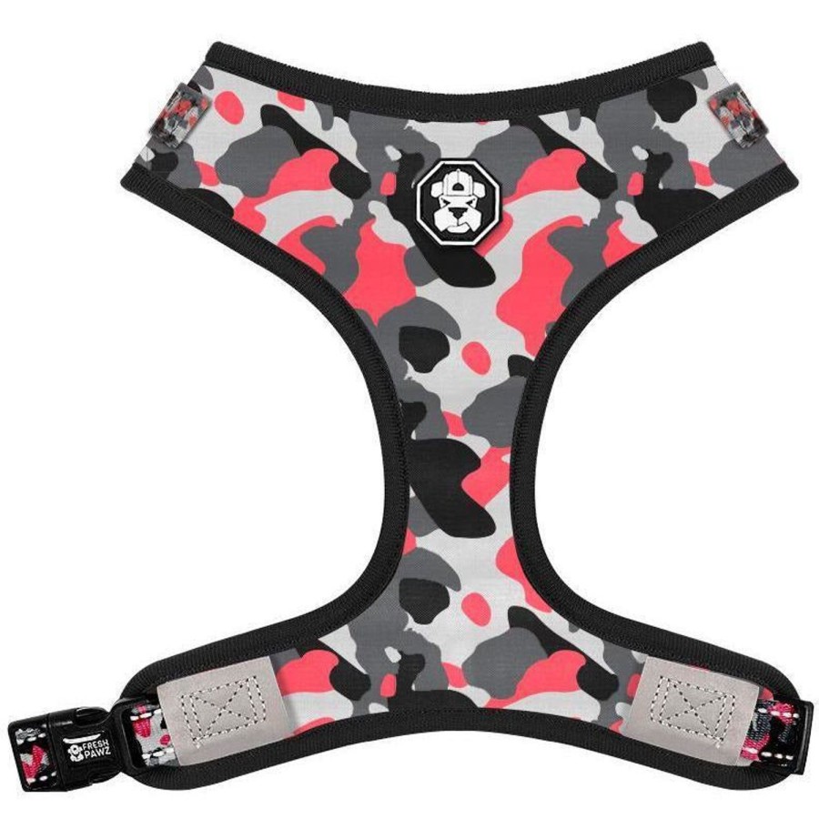 Harnesses Fresh Pawz | Drip Camo | Adjustable Mesh Harness