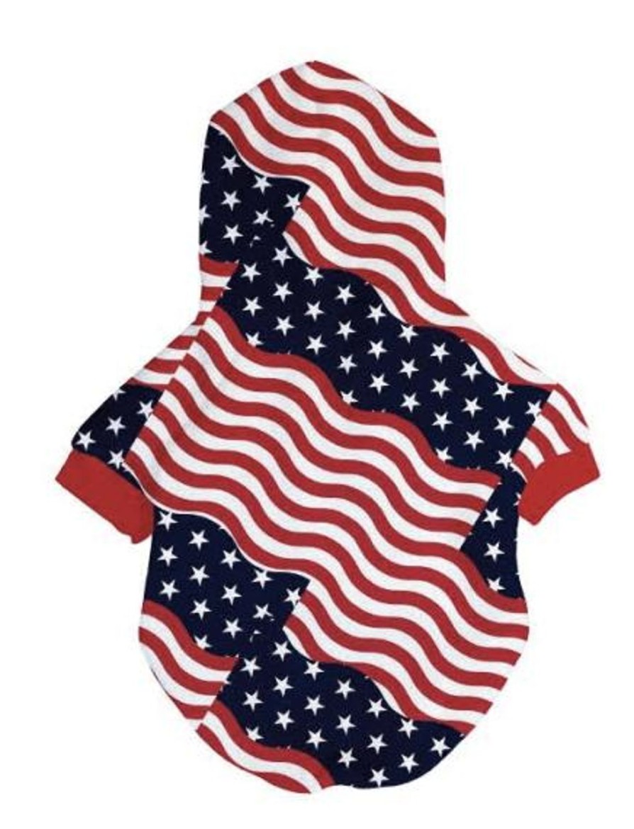 Dog Clothing Fresh Pawz | Patriot Hoodie | Dog Clothing